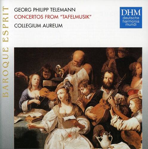 Collegium Aureum - Telemann: Concerti in F Major a Major E Flat Major   - COMPACT DISCS [CD] price history on PriceWatchPro