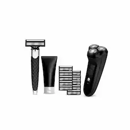 Pursonic - Ultimate Men's Grooming Bundle - Rechargeable Electric Shaver & Premium Men's Shaving Kit