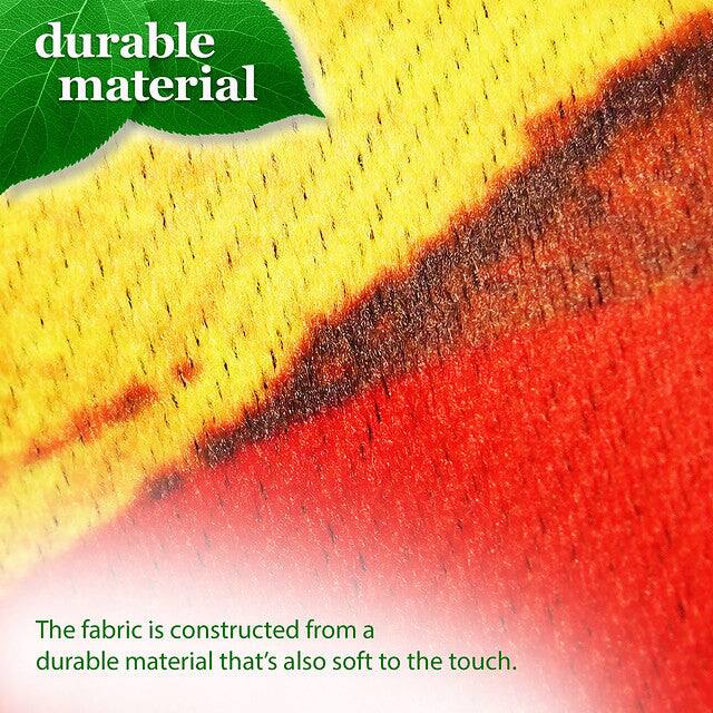 durable material

The fabric is constructed from a durable material that's also soft to the touch.