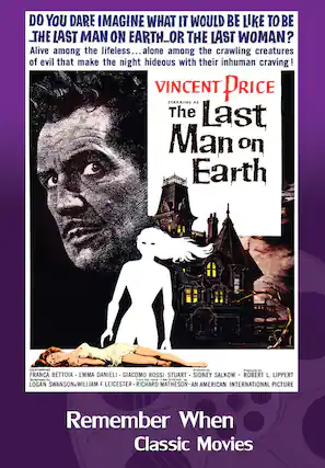 Front. The Last Man on Earth - DVD.