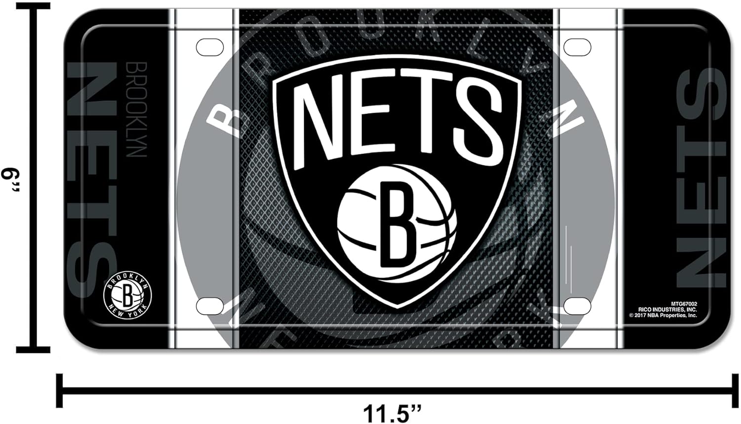 BROOKLYN 6"  
NETS NEW YORK  
NETS 11.5"  
NETS MTG67002  
RICO INDUSTRIES, INC.  
©2017 NBA Properties, Inc.