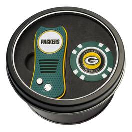 Team Golf - Green Bay Packers Switch Chip Golf Tin Set - Multicolor