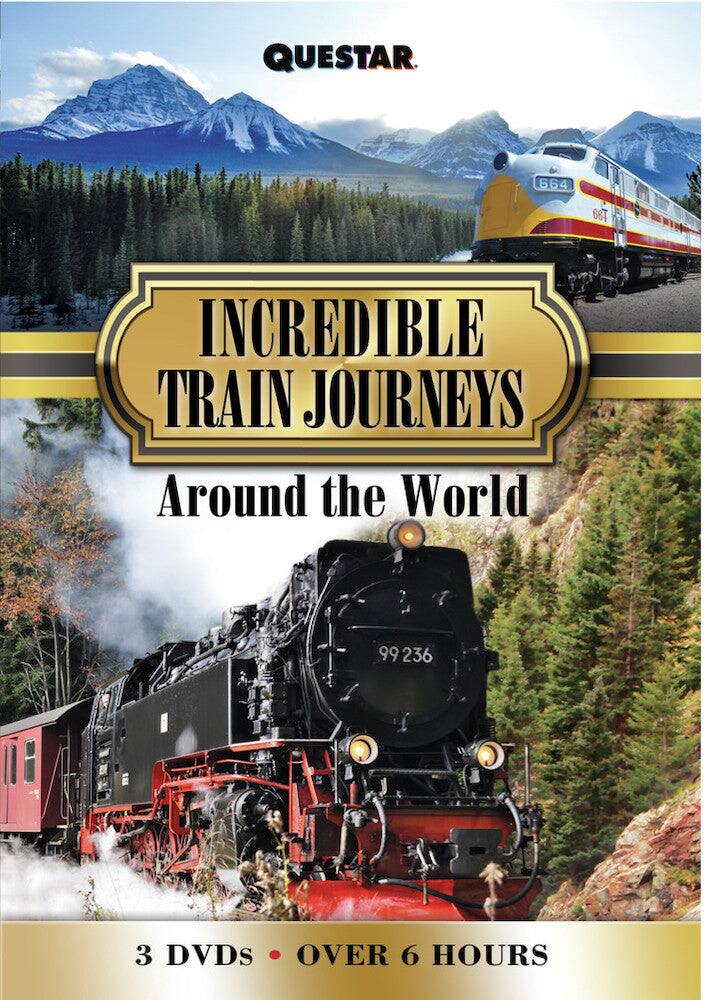 Front. Incredible Trains Journeys Around the World 3 pk. (MOD) (DVD.