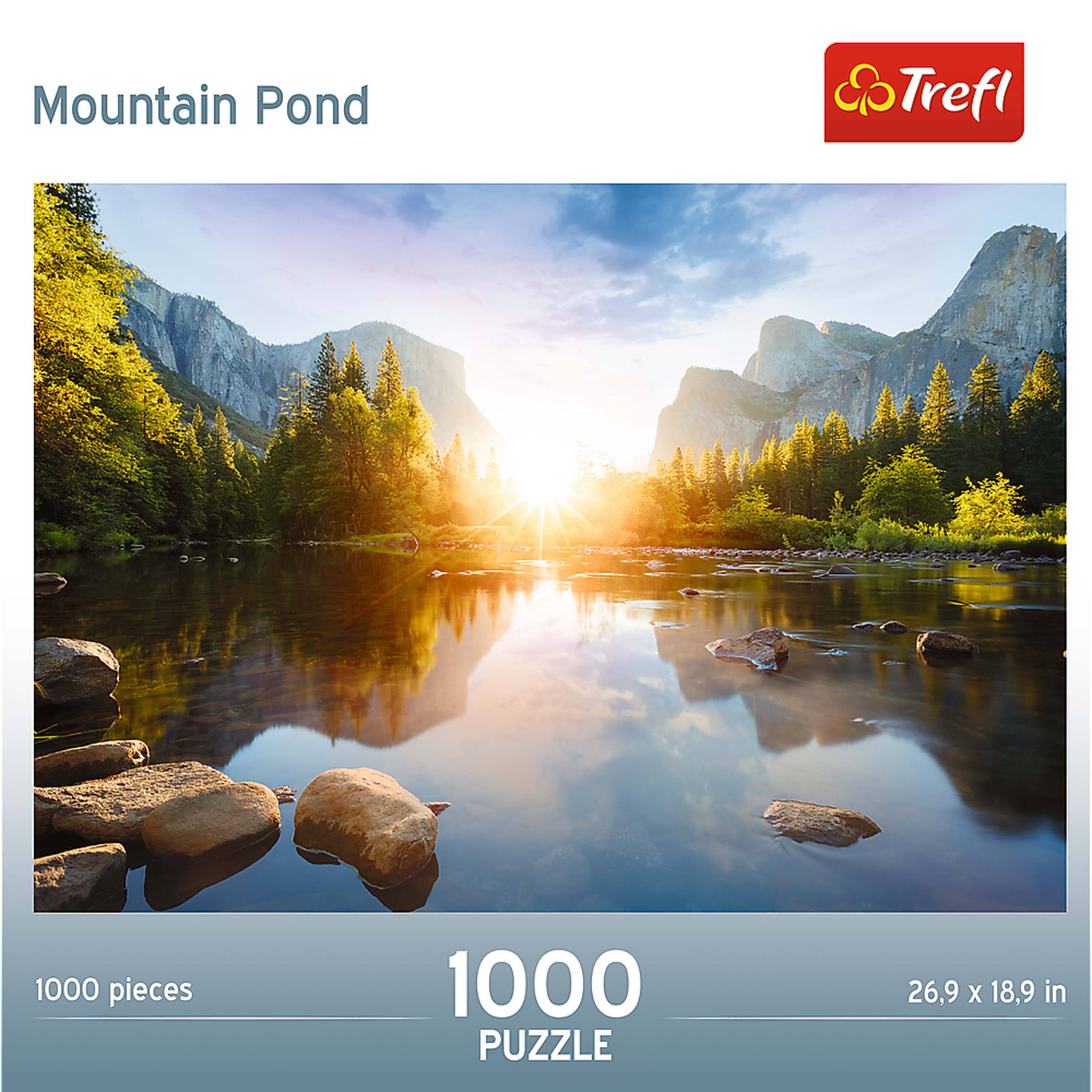 Trefl Red Mountain Pond 1000 Piece Puzzle Multicolor - Best Buy