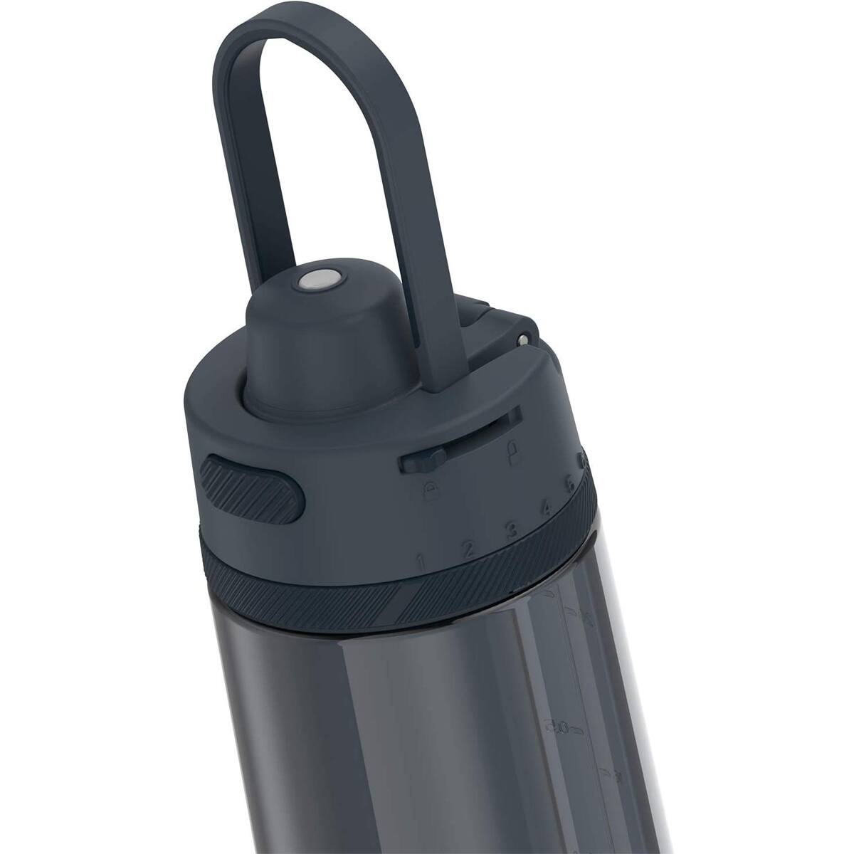 Alt View 4. Thermos - Thermos 24 oz. Alta Hard Plastic Hydration Bottle w/ Spout - Lake Blue - Blue.