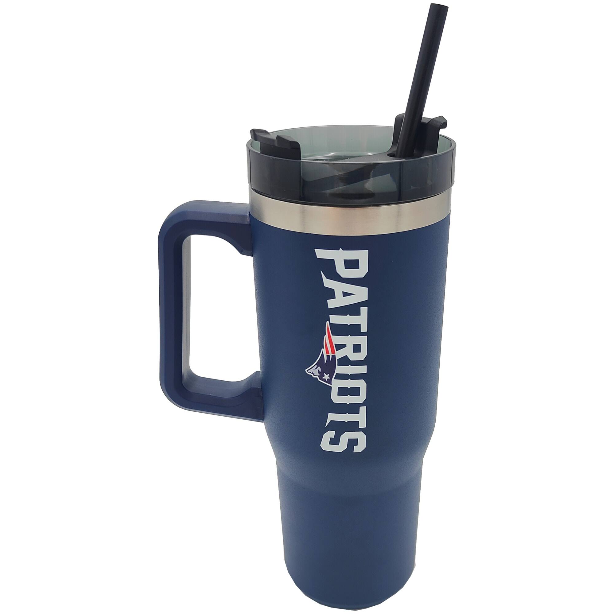 Alt View 2. Pegasus - 60" x 70" Logo Blanket and 30oz Stainless Steel Tumbler Combo - Multicolor.