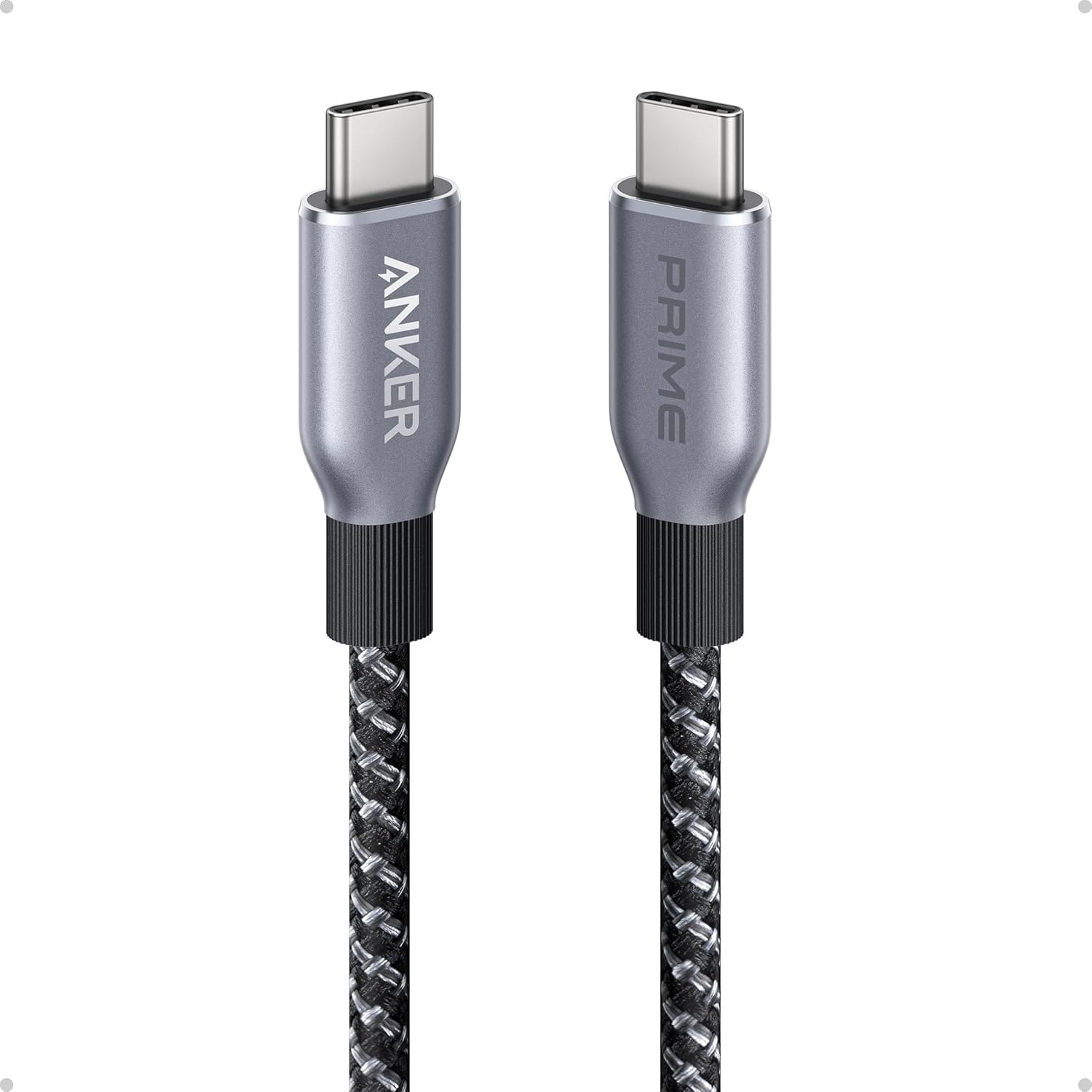 Anker - Prime USB C to USB C Cable - Black