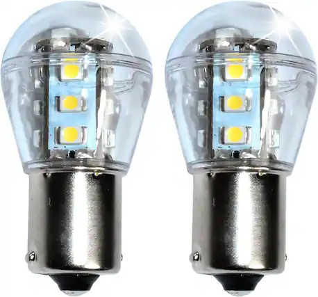 Front. HQRP - HQRP 2-Pack LED Headlight Bulbs for Kubota 34070-99010 BX1800/BX2230 GR2100 B7100/B7800 T1870-T2380.