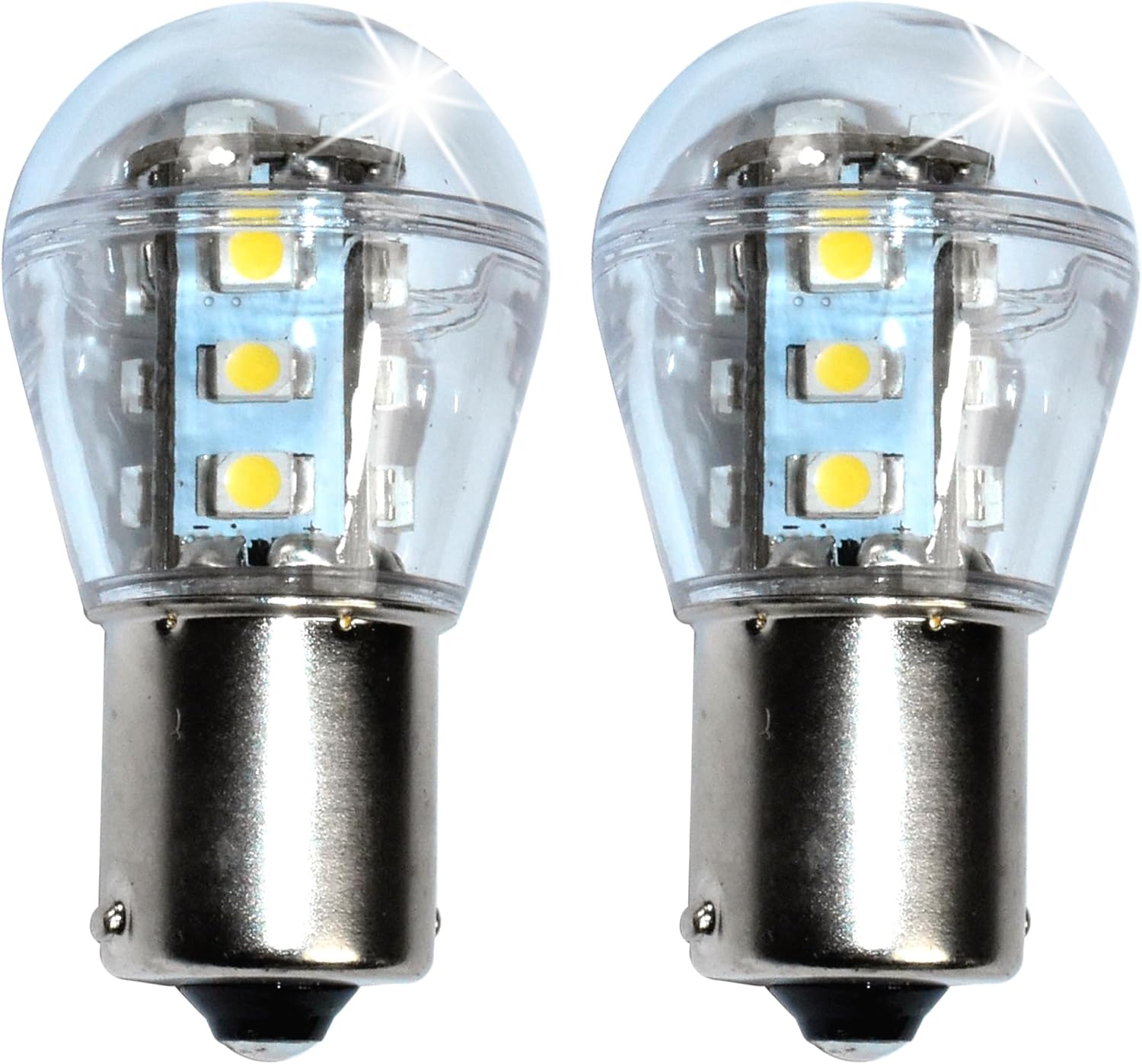 Front. HQRP - HQRP 2-Pack LED Headlight Bulbs for Kubota 34070-99010 BX1800/BX2230 GR2100 B7100/B7800 T1870-T2380.