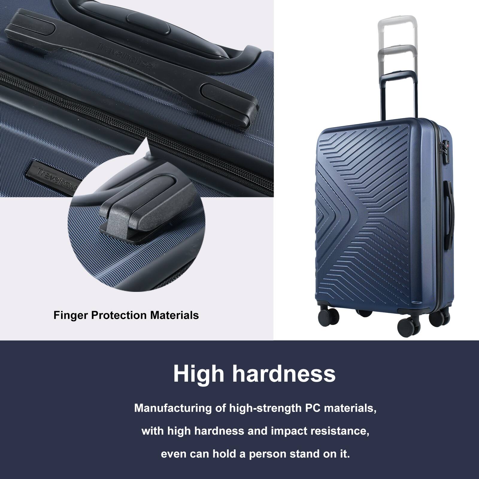 Travelhouse

Finger Protection Materials

High hardness
Manufacturing of high-strength PC materials, with high hardness and impact resistance, even can hold a person stand on it.