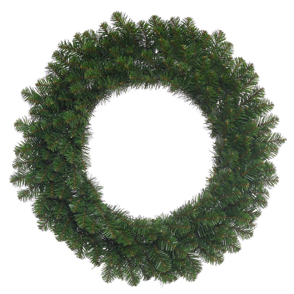 Front. Vickerman - Vickerman 36" Grand Teton Wreath 210 Tips - Green.