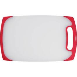 Cuisinart - 15" Semi-Transparent Cutting Board - Red