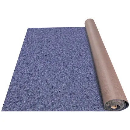 Front. VEVOR - Deep Blue Marine Carpet 6 ft x 29.5 ft Marine Carpeting Marine Grade Carpet for Boats with Waterproof Back Outdoor Rug - Deep Blue.