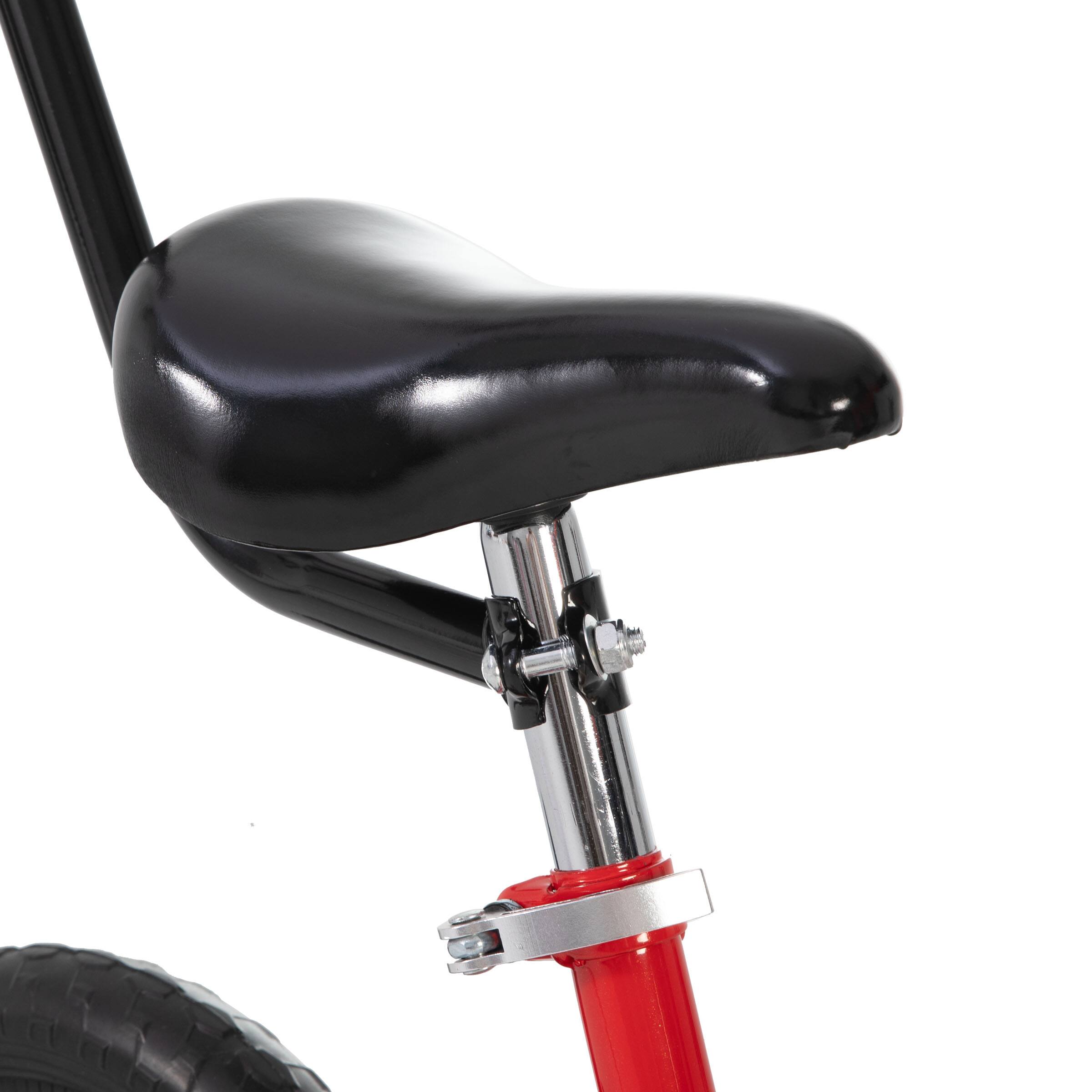 Alt View 5. JOYSTAR - JOYSTAR Voyager 12" Kids Bike for Boy Girl Ages 2-4, Training Wheels & Detachable Parent Push Handle, Children Bike Red - Red.