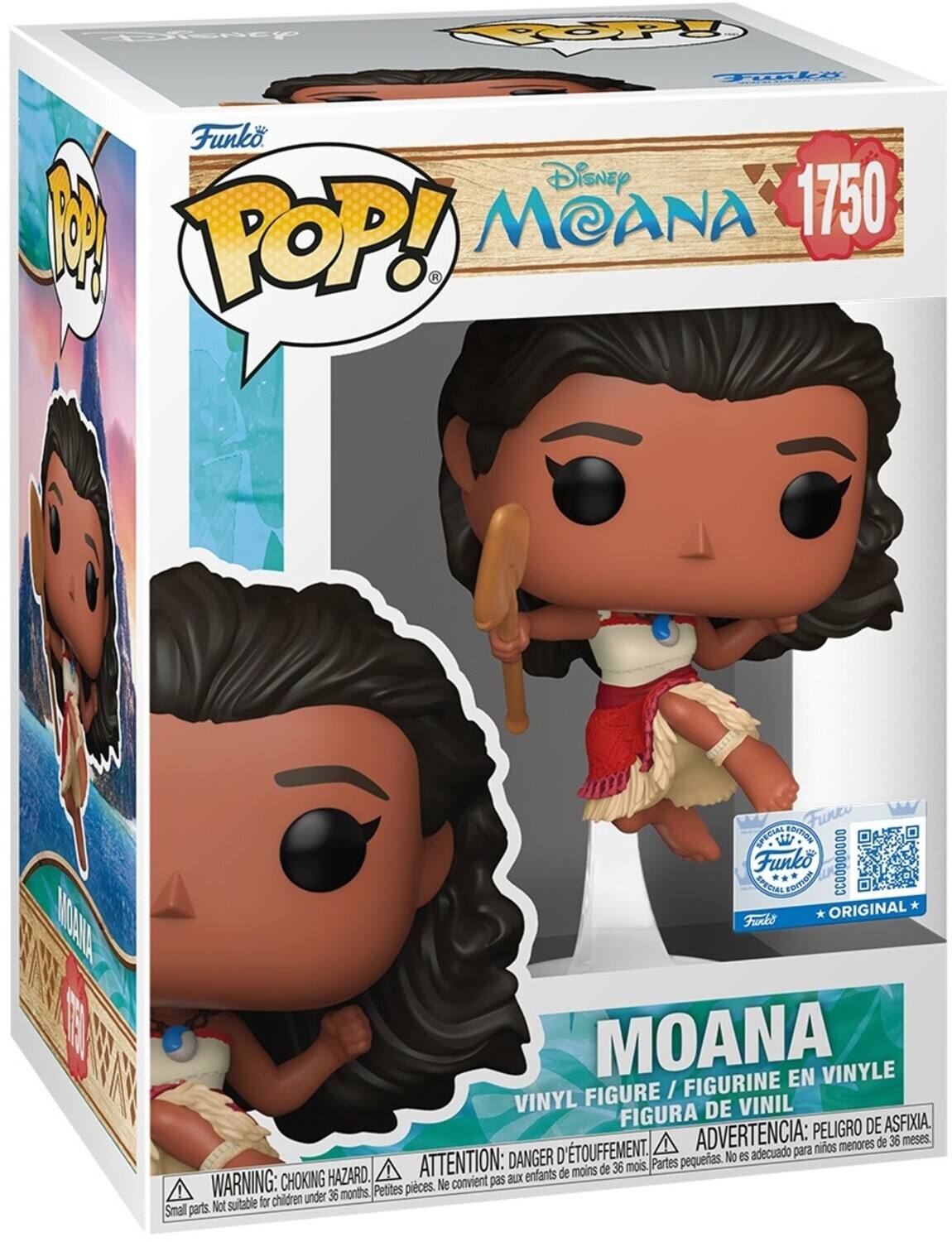 SEOtedey POP Tadli Funko Disney MOANA 1750 POP! Funzi SPECIAL EDITION Funko CCO0000000 SECIAN FOITOM Frrks ORIGINAL FI MONN WA NE MOANA FIGURINE EN VINYLE FIGURE / VINYL DE VINIL FIGURA PELIGRO DE ASFIXIA TOUFFEMENT. ADVERTENCIA: niños menores de 36 meses. DANGER D No es adecuado para ATTENTION: de 36 mois, Partes pequeñas. HAZARD. enfants de moins WARNING: CHOKING Ne convient pas aux under 36 months. Small parts.