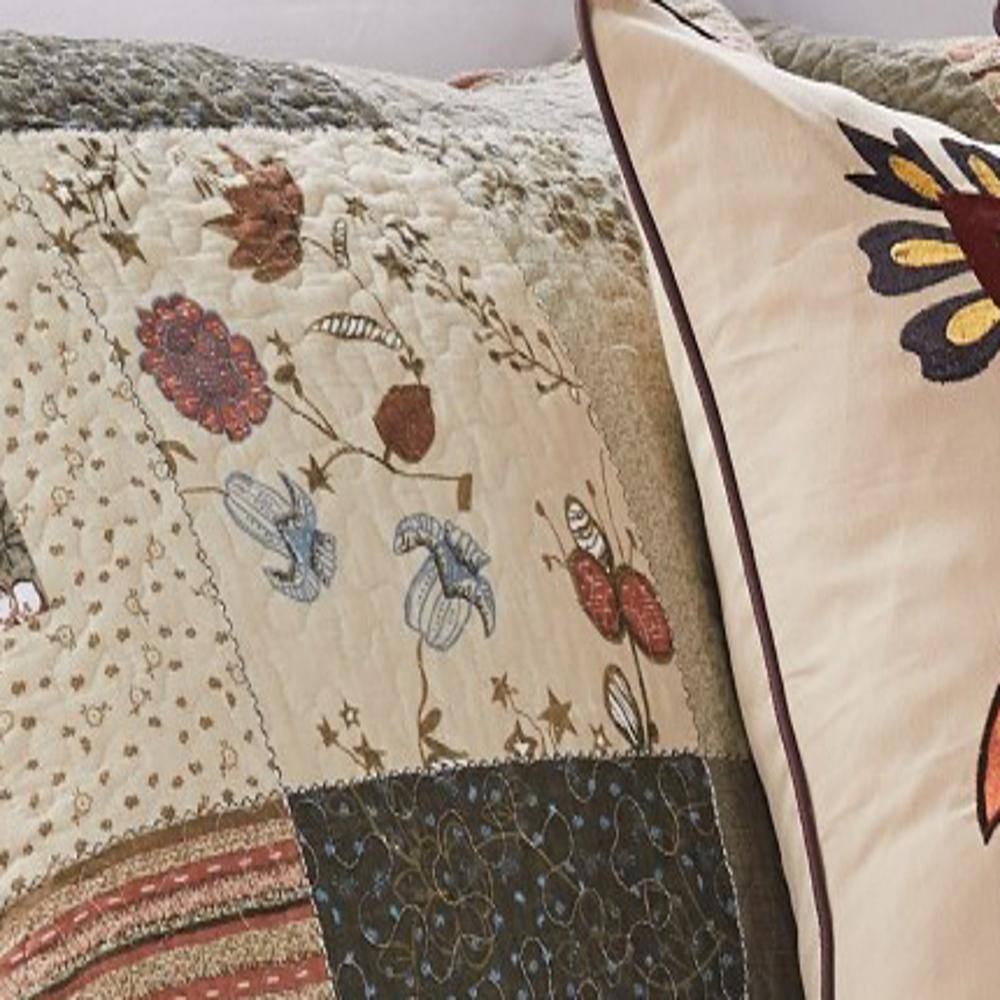 Alt View 3. Greenland Home Fashions - Greenland Home Fashion Sedona Bonus Set - 4 - Piece - Twin 68x86", Multi - Multi.