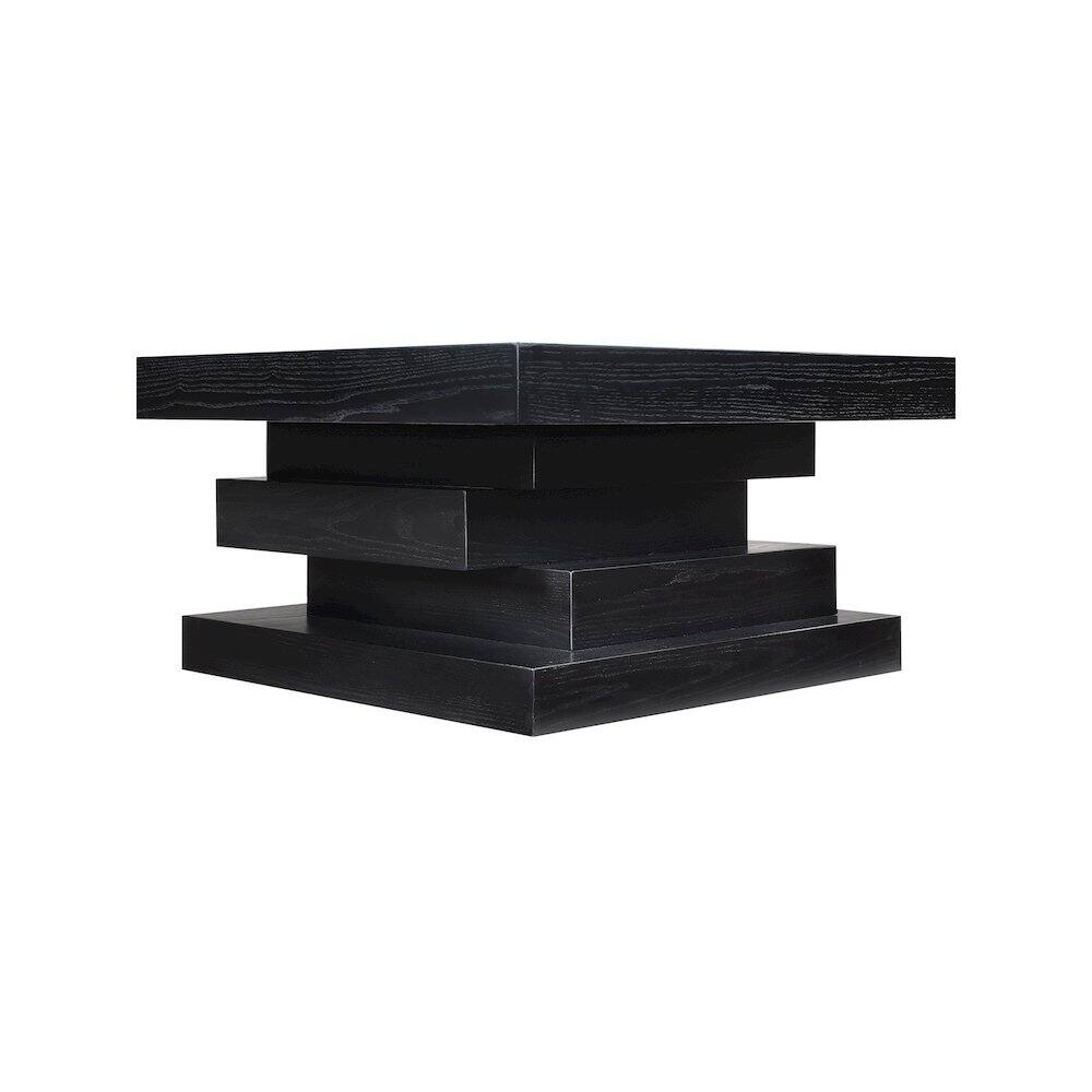 Alt View 3. Meridian Furniture - Westmount Black Coffee Table - Black.