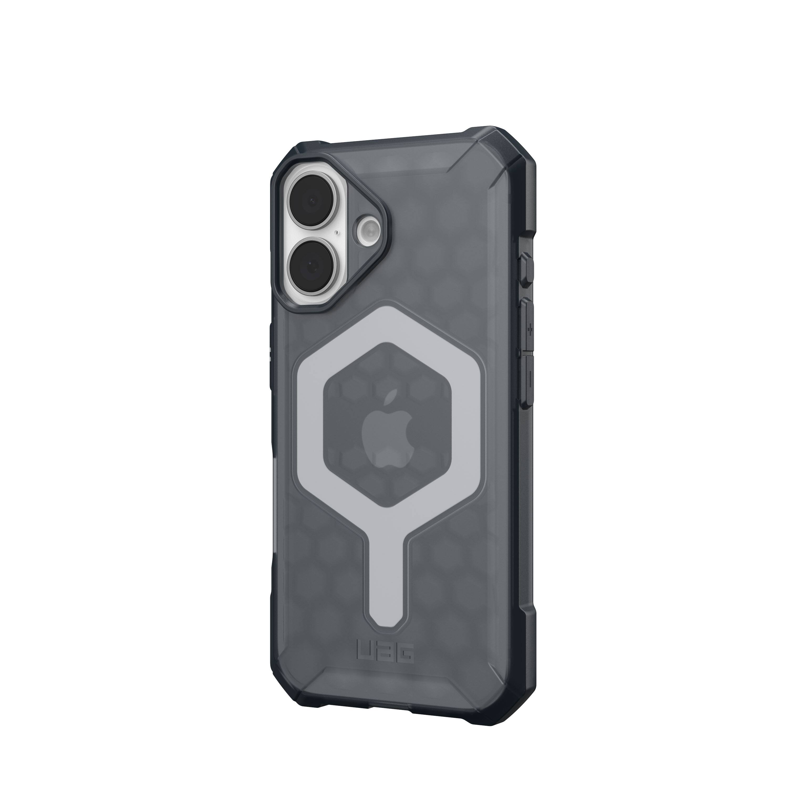 Alt View 13. UAG - Essential Armor Series Case with Magsafe for Apple iPhone 16 - Ash.