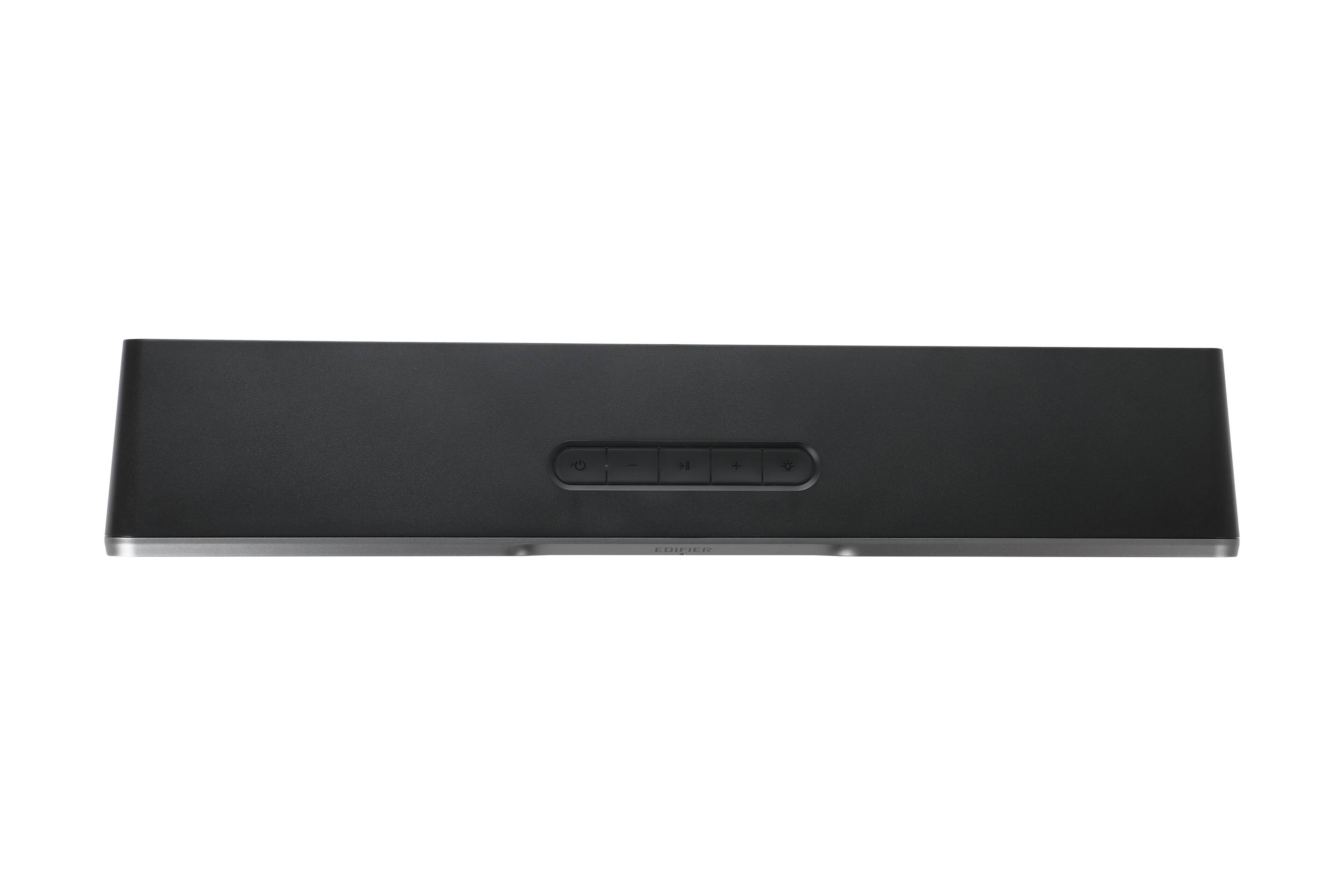 Alt View 2. Edifier - QS30 2.0 Bluetooth Gaming Soundbar with Halo Lighting (1-Piece) - Black.