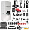 Bundle - GoPro - Go Pro HERO Compact - Waterproof Action Camera 50 In 1 Accessory + 2 X 64GB - Black