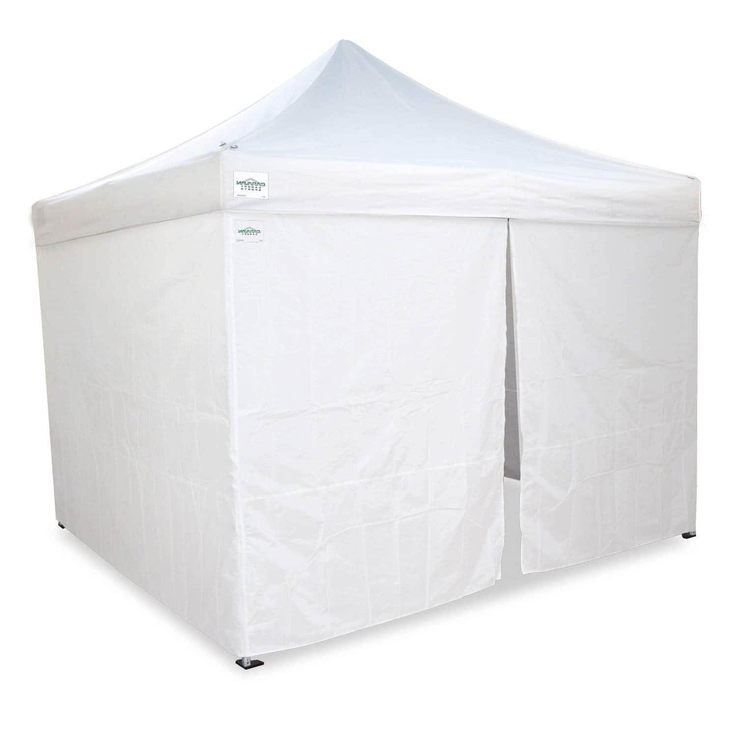 Caravan Canopy - CVAN11007912014 4 Sidewall Kit Only, for Outdoor Tent - White