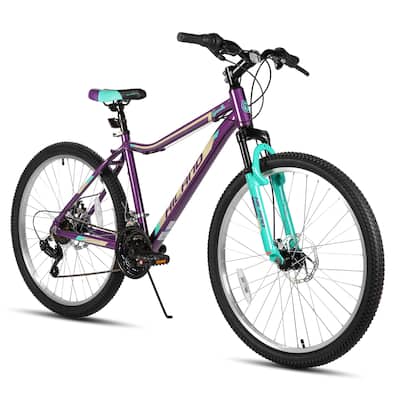 HILAND 26 Inch Mountain Bike for Women Girl, Lock Out Suspension HILAND 26 Inch Mountain Bike for Women Girl, Lock Out Suspension