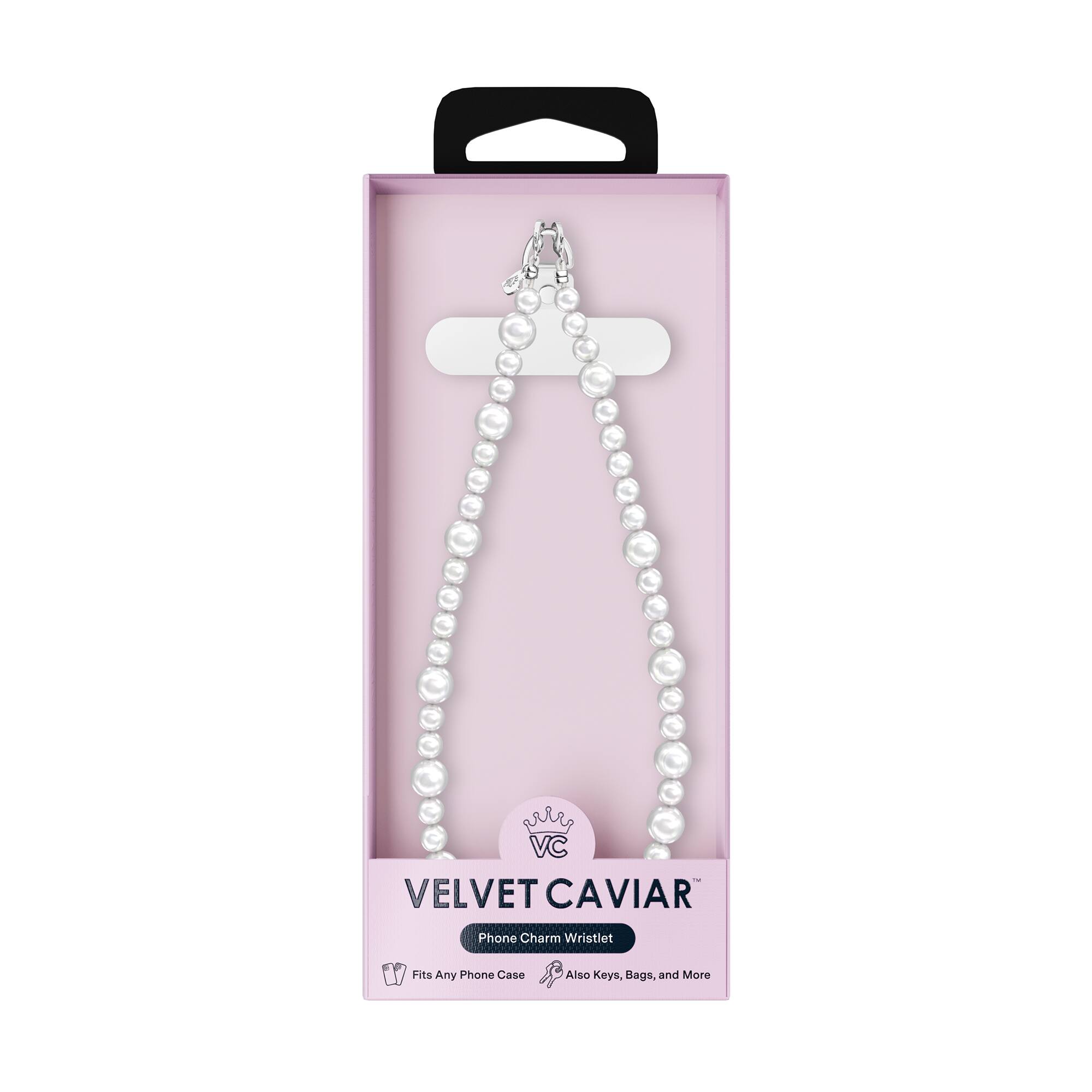 VELVET CAVIAR Phone Charm Wristlet Fits Any Phone Case Also Keys, Bags, and More