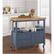 Alt View 21. Click Decor - Anson Kitchen Cart - Gray.