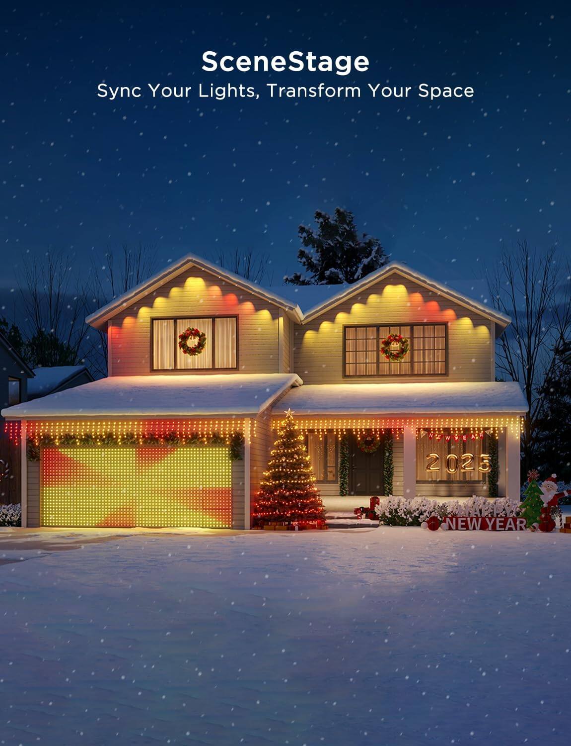 SceneStage  
Sync Your Lights, Transform Your Space  

2025 NEW YEAR