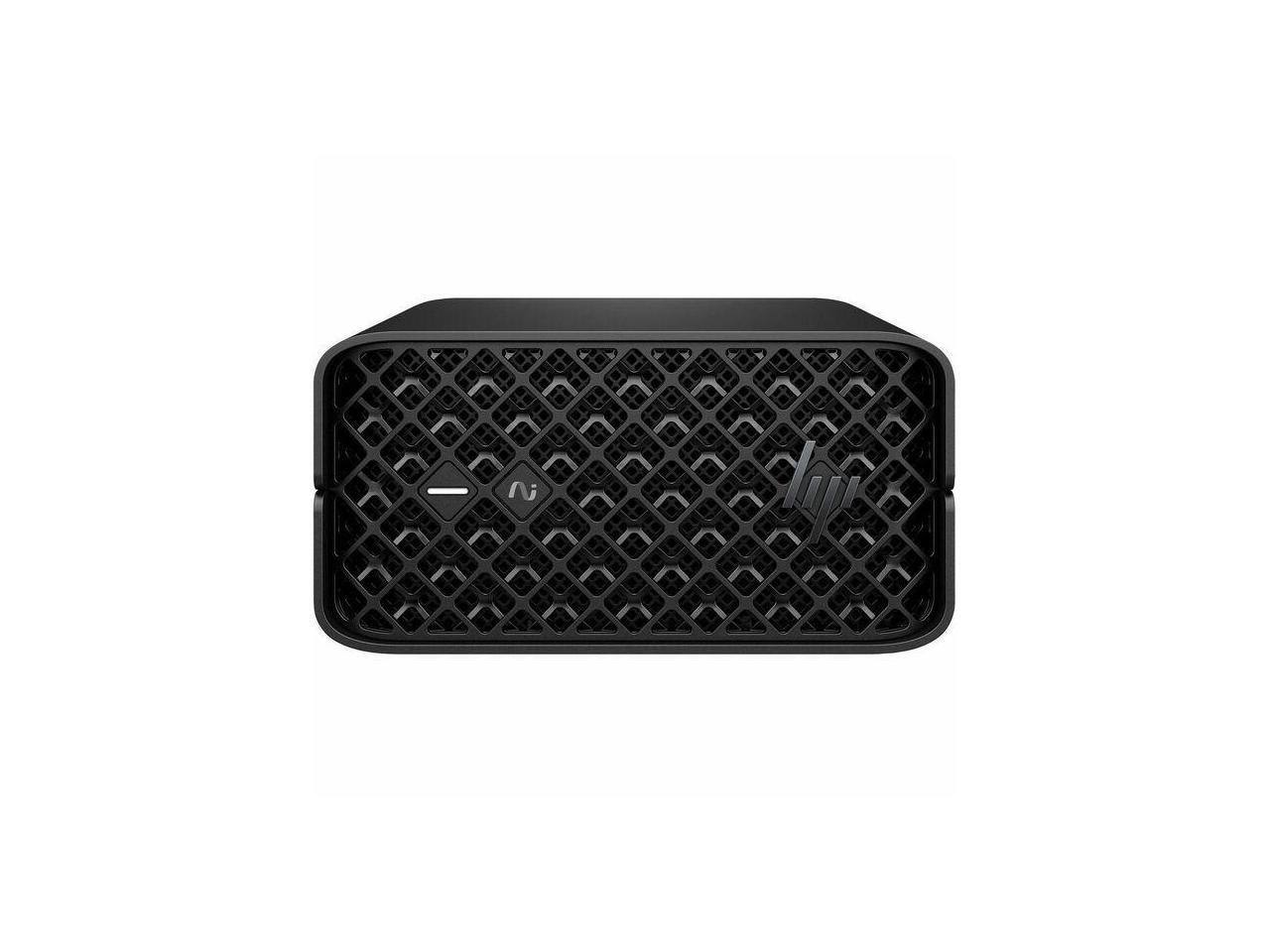 Alt View 1. HP - HP Z2 Mini G1a Workstation 1 x AMD Ryzen AI MAX PRO 390 32 GB 512 GB SSD Mini PC Black - Black.