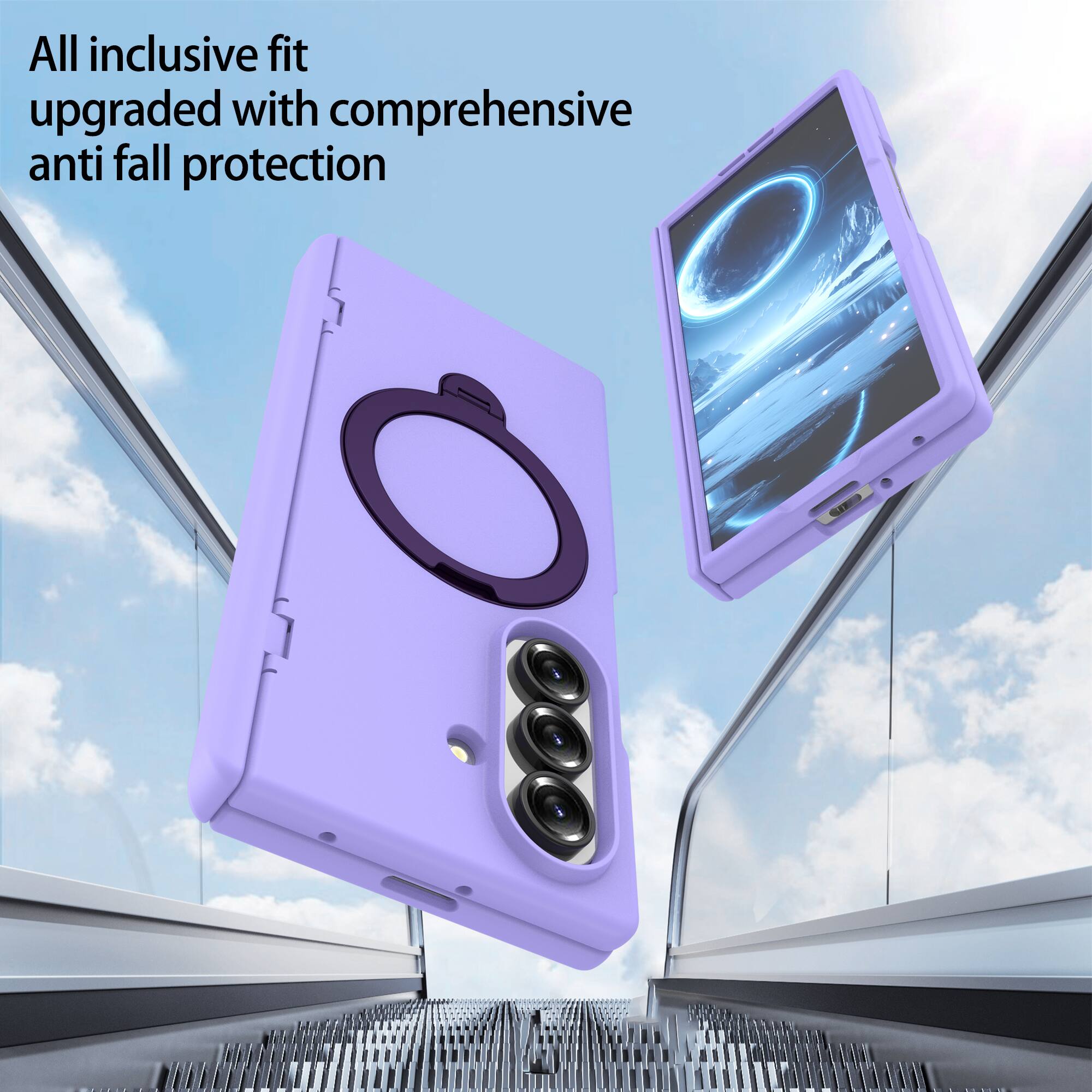All inclusive fit upgraded with comprehensive anti fall protection