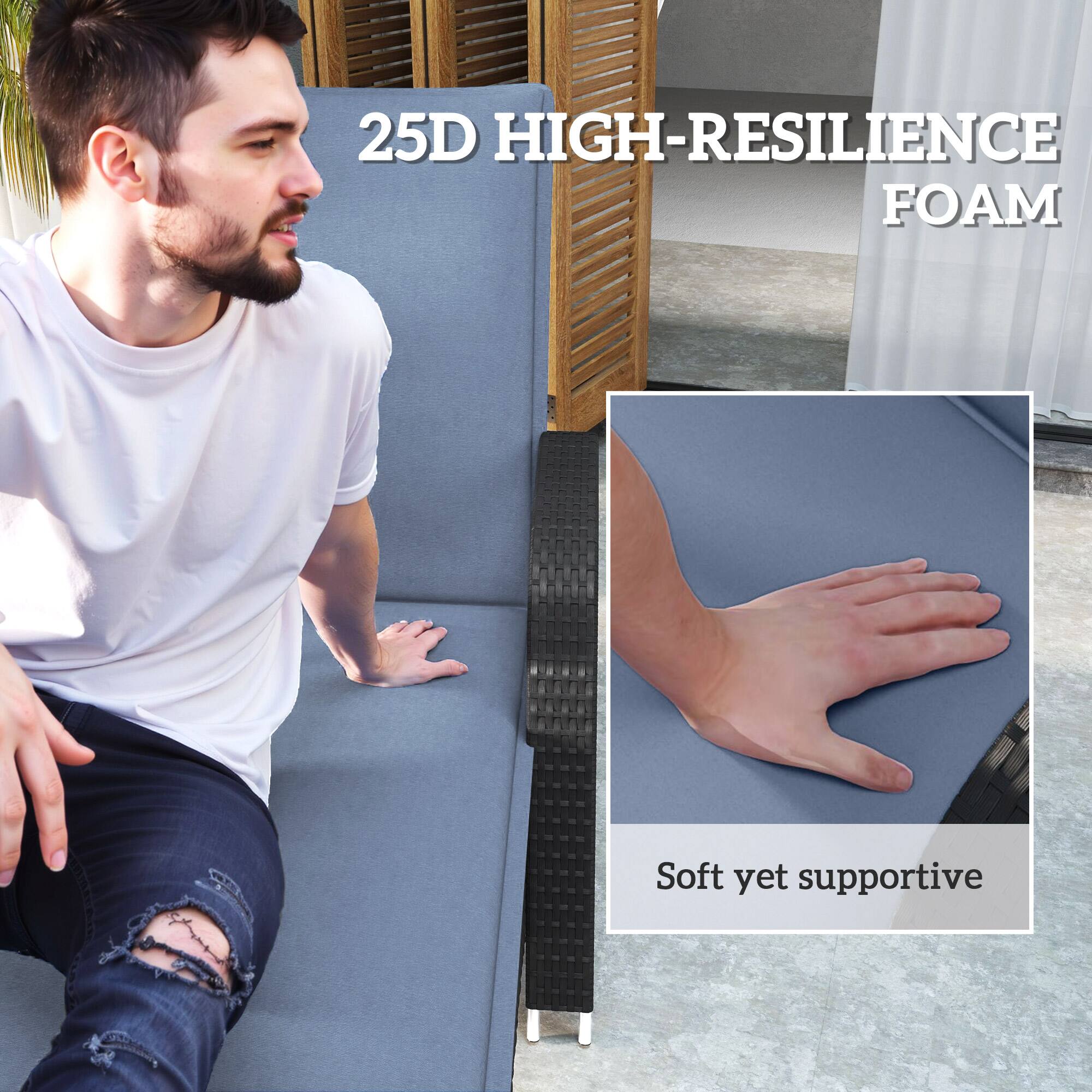 25D HIGH-RESILIENCE FOAM

Soft yet supportive