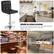 Suitable for various occasions
Not only as a barstool to serve you during drinking time, also be used as leisure time in tea room, kitchen and more.