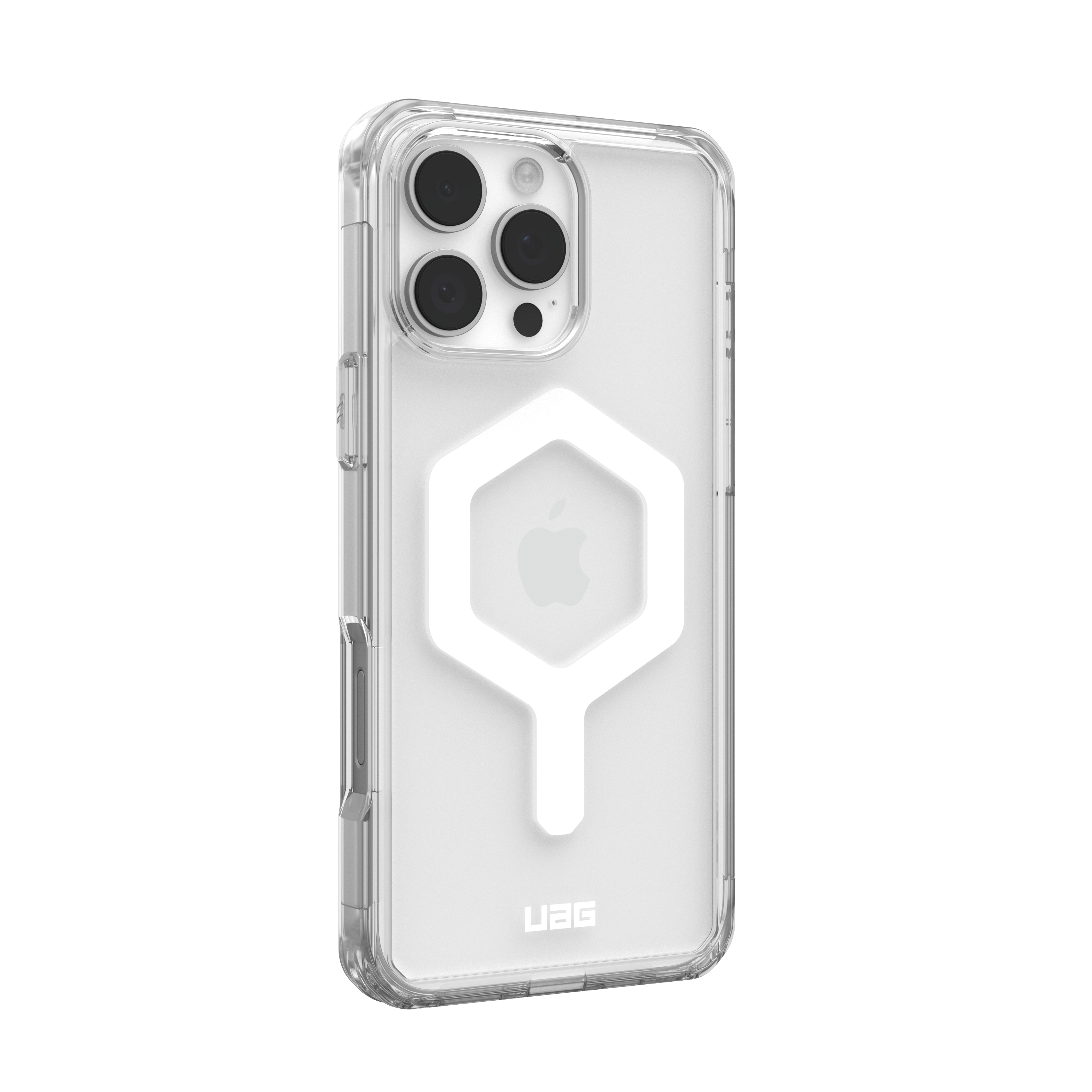 Alt View 2. UAG - Plyo Series Case with Magsafe for Apple iPhone 16 Pro Max - Ice/White.