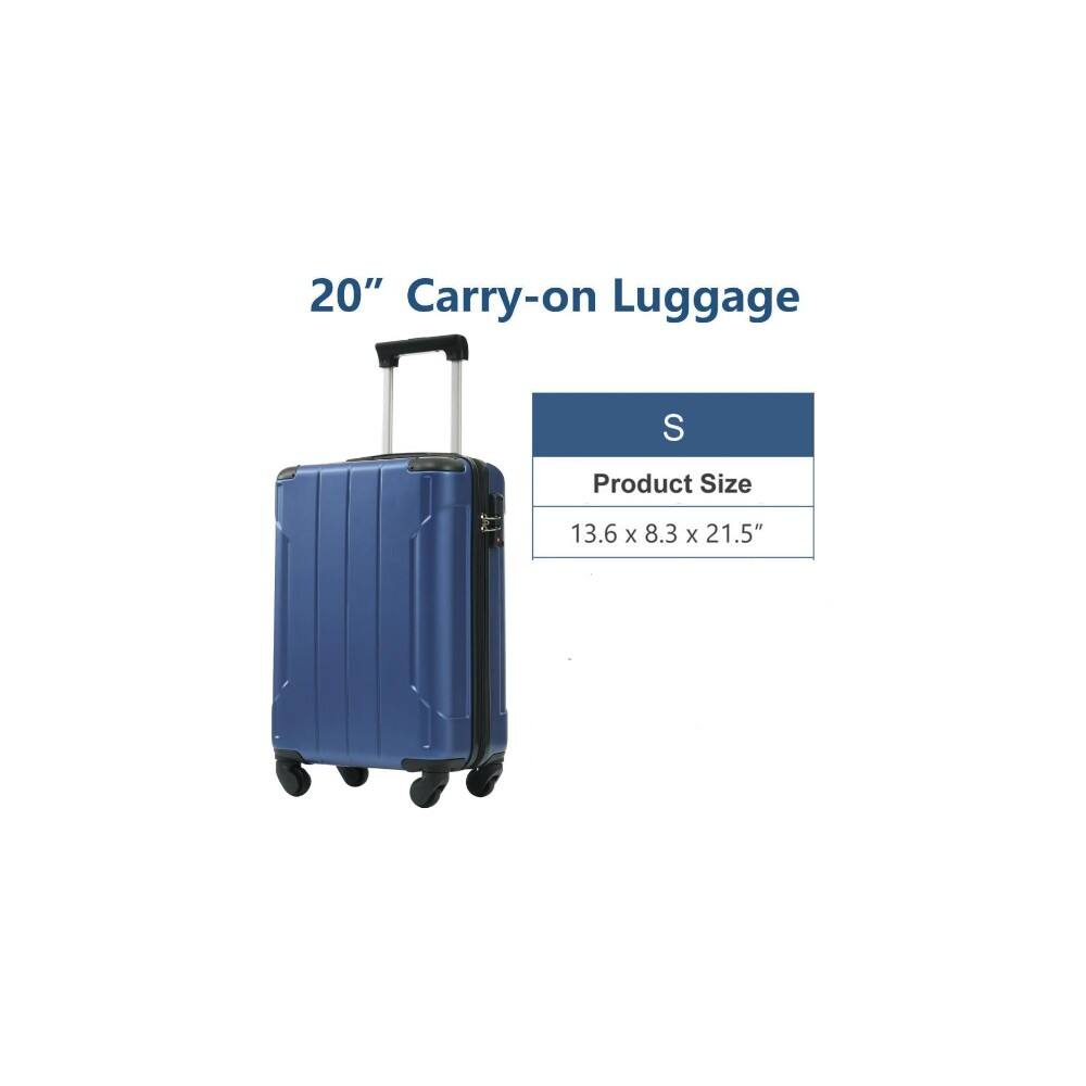 20" Carry-on Luggage

S

Product Size
13.6 x 8.3 x 21.5"