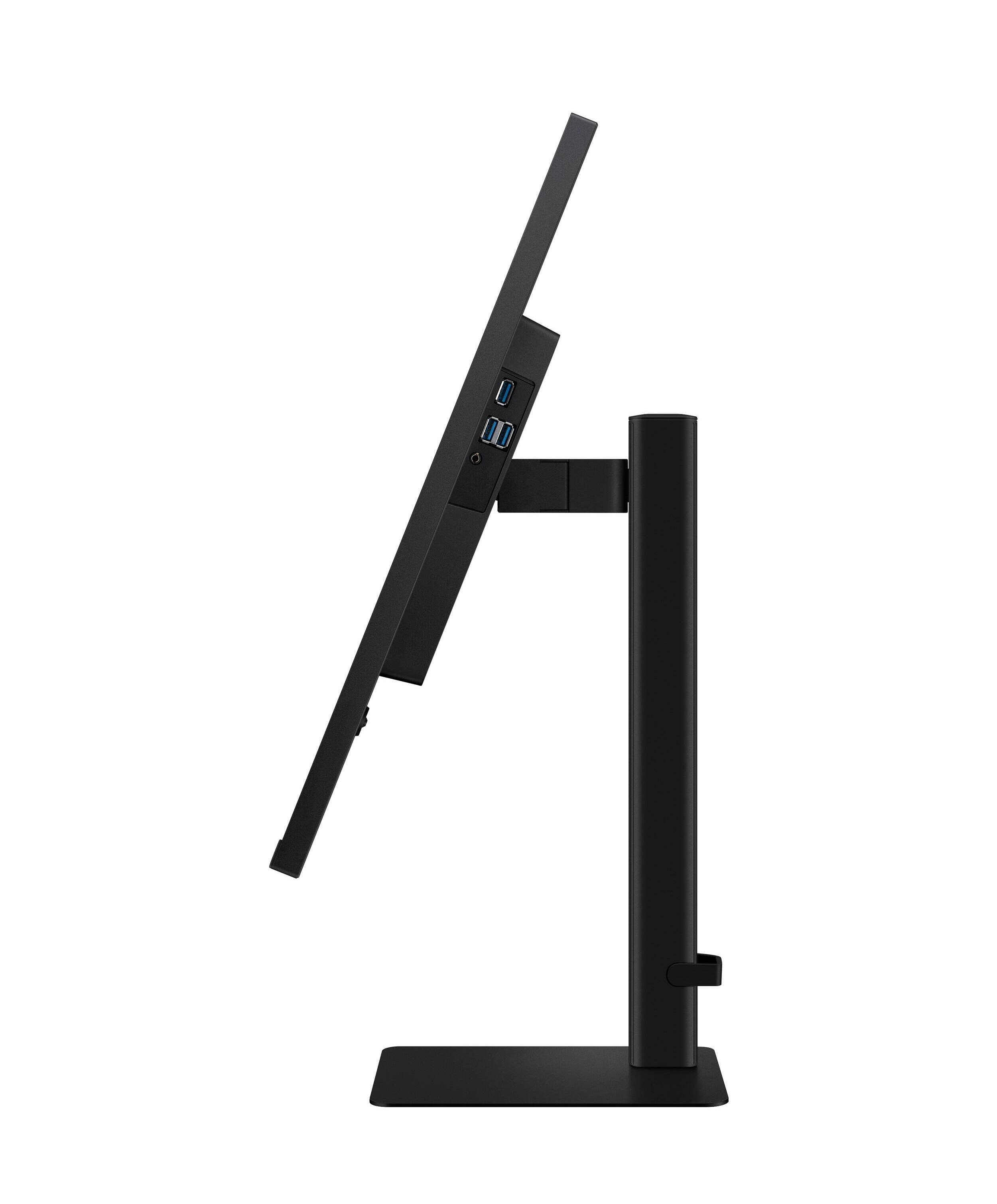 Alt View 1. Samsung - Samsung ViewFinity 32" S6 (S60D) QHD HR10 High Resolution Monitor with Easy Setup Stand (USB Hub, HDMI, DisplayPort) - Black.