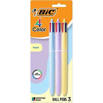 BIC Color Pastel  
Long Listing Ink  
Assorted Inks Medium  
Ball Pens 3