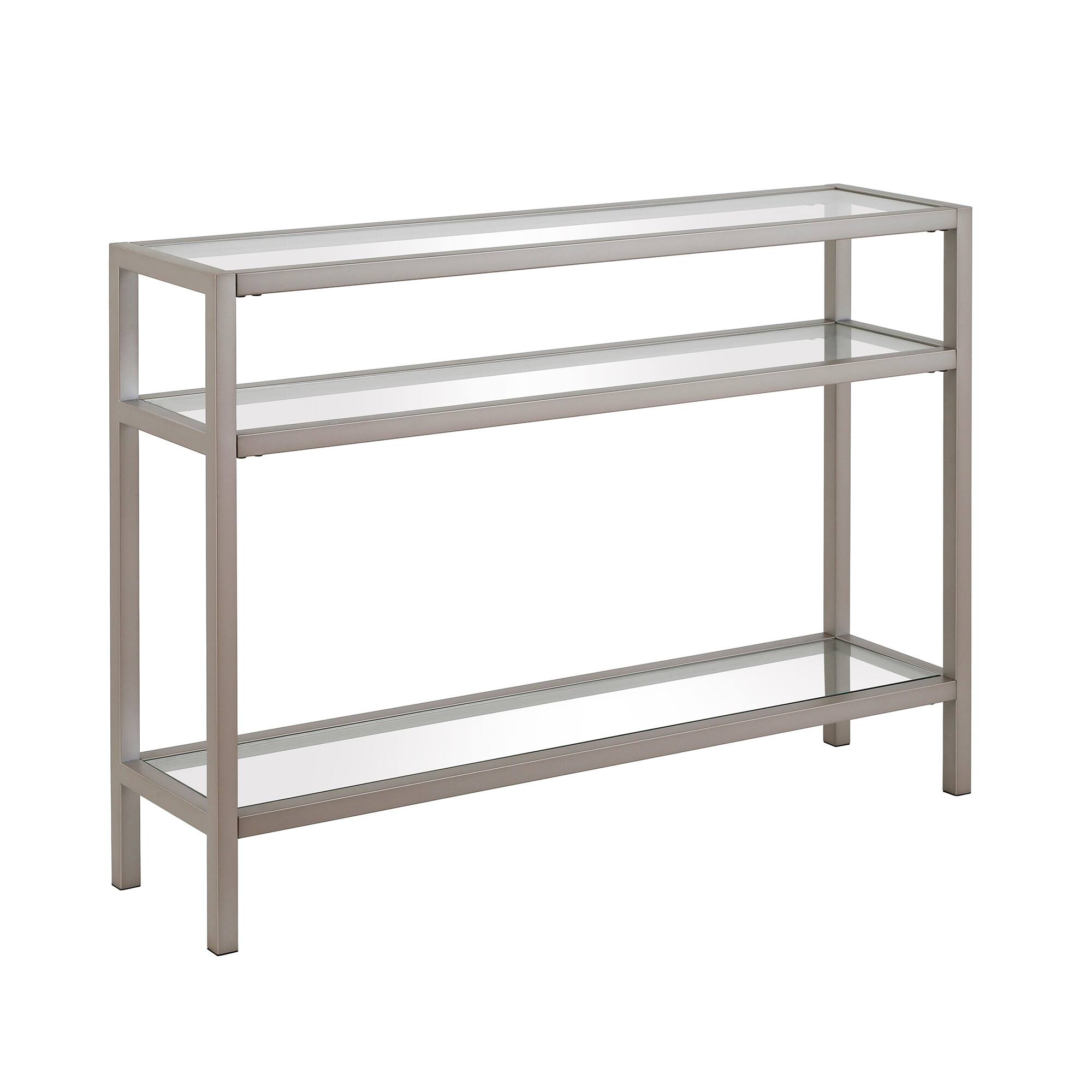Alt View 15. Camden&Wells - Sivil Console Table - Satin Nickel.