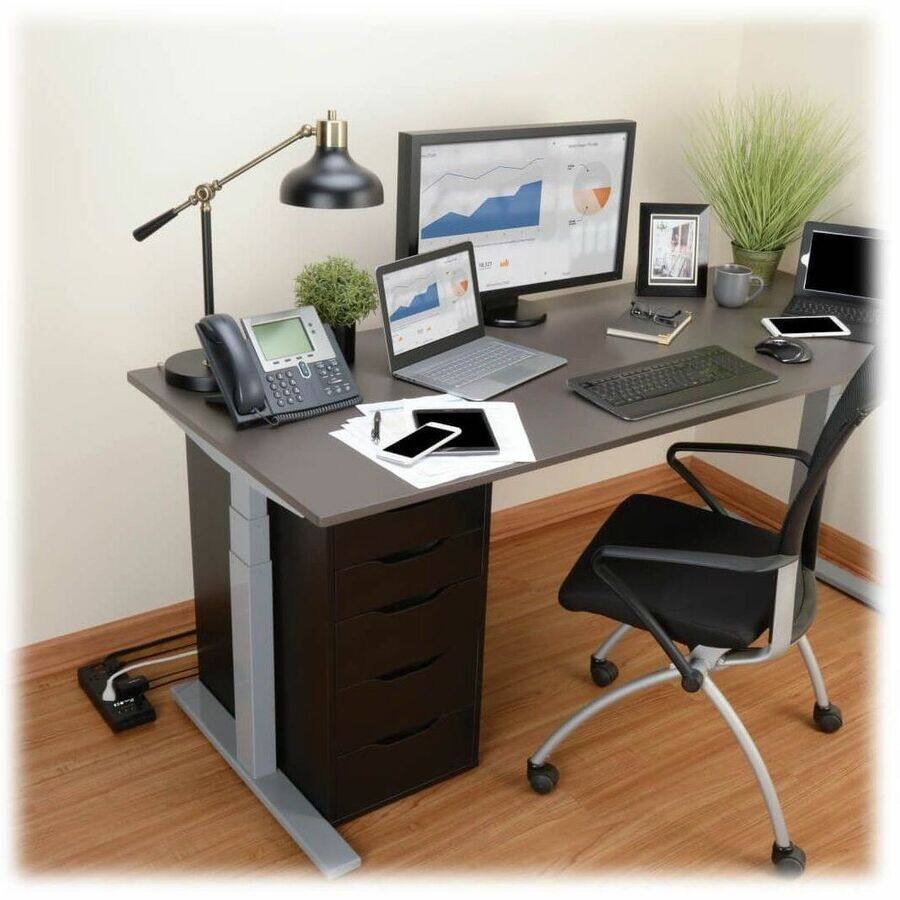 Alt View 1. Tripp Lite - Eaton Tripp Lite Series 6-Outlet Surge Protector with 4 USB Ports (4.2A Shared) - 6 ft. (1.83 m) Cord, 900 Joules, Black - Unknown.