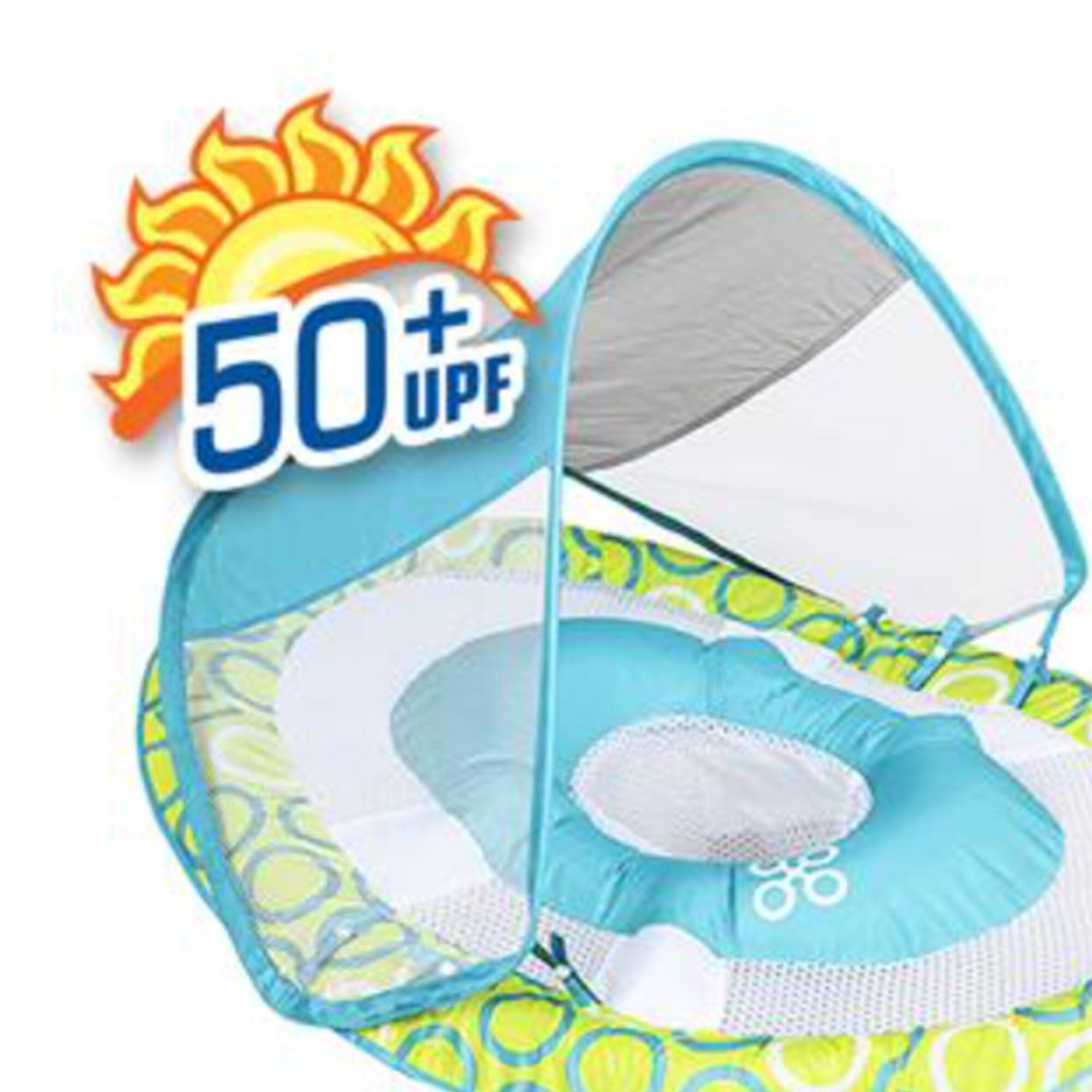 Alt View 5. SwimWays - Swimways 9 to 24 Months Mommy and Me Baby Spring Float with Canopy and Mesh Bed - Multicolor.