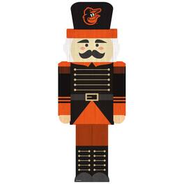 Fan Creations - Baltimore Orioles 31'' Nutcracker Leaner - Multicolor