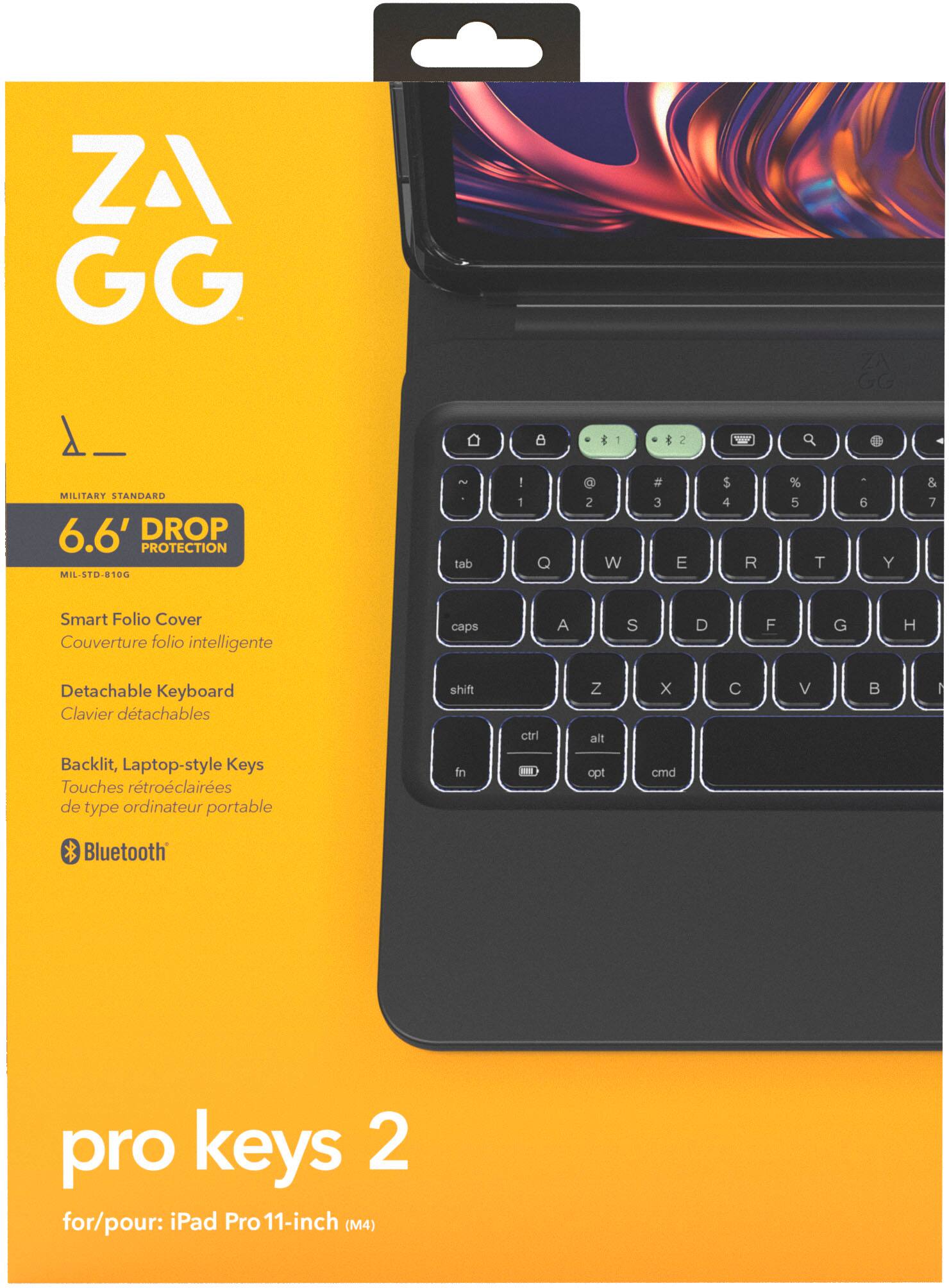 ZAGG Pro Keys 2 for iPad Pro 11-inch (M4)