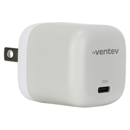 Ventev - 20W ULTRAFAST USB-C Universal Mini Wall Charger and USB-C to Apple Lightning High Speed Cable - Gray
