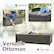 Versatile Ottoman: 1 Footstool, 2 Additional Seat, 3 Side Table