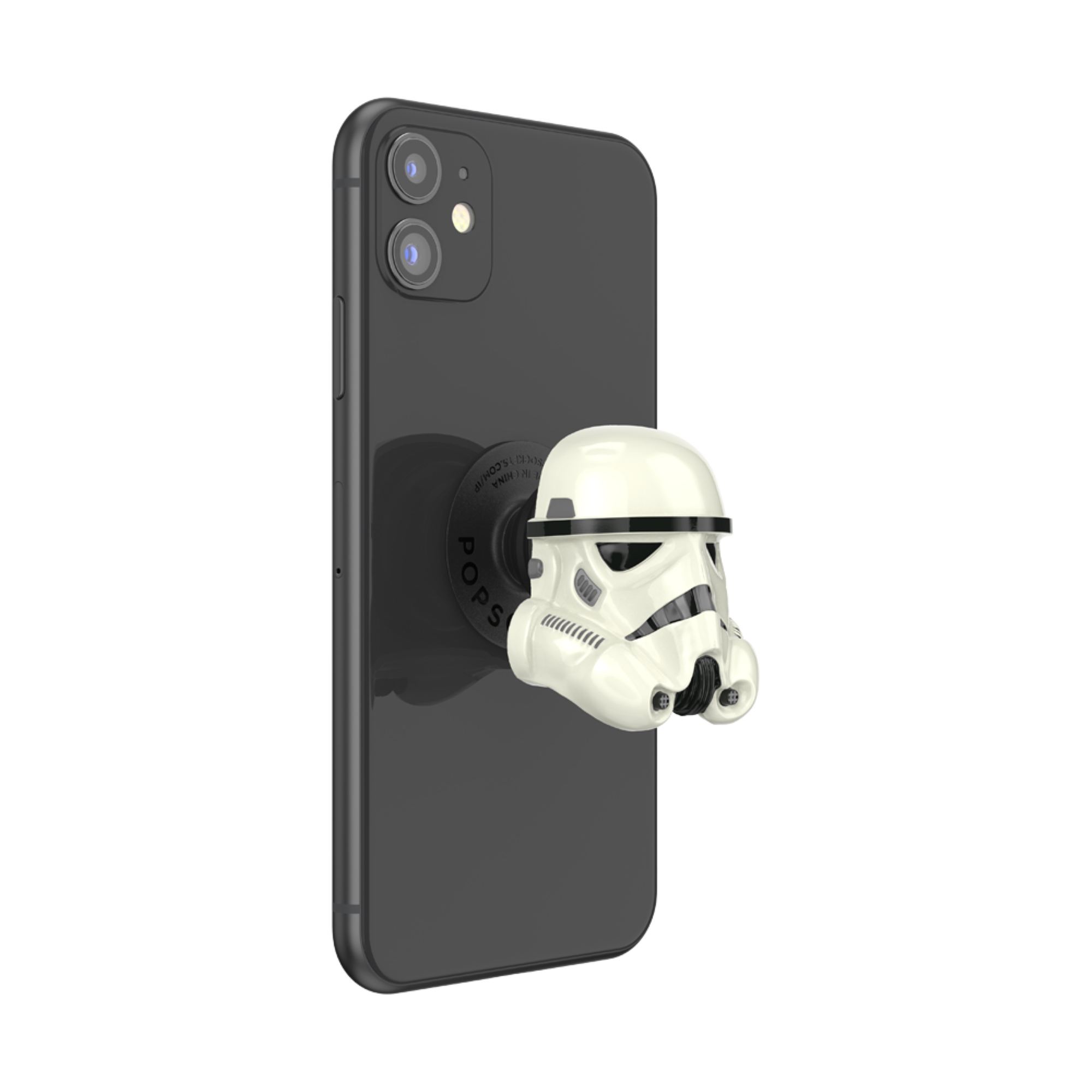 The text on the image is "BOSS" which is a reference to the Star Wars character Darth Vader.