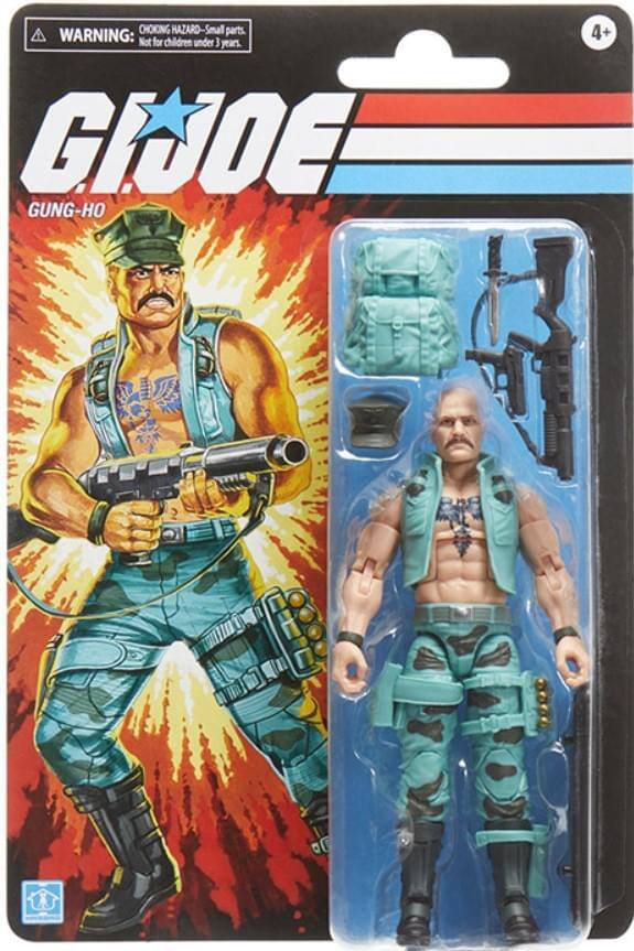 **G.I. JOE**

**GUNG-HO**

**WARNING: CHOKING HAZARD - Small parts. Not for children under 3 years.**

**4+**