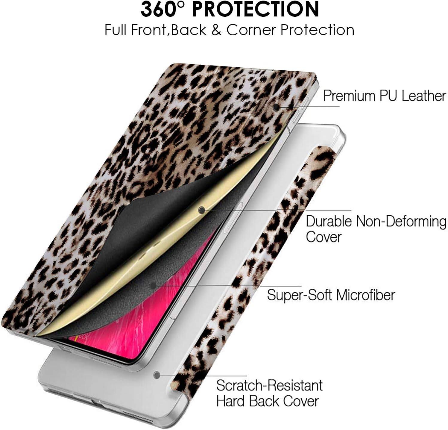 360° PROTECTION  
Full Front, Back & Corner Protection

Premium PU Leather  
Durable Non-Deforming Cover  
Super-Soft Microfiber  
Scratch-Resistant Hard Back Cover