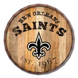 Fan Creations - New Orleans Saints 24'' Established Date Barrel Top - Multicolor