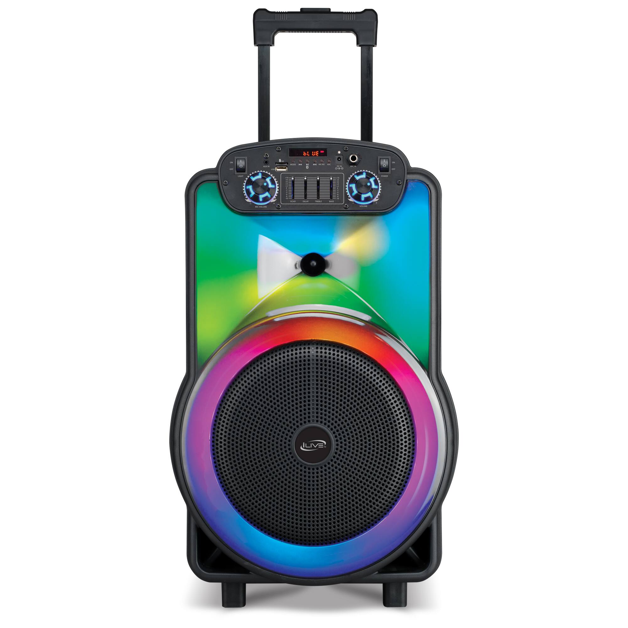 Front. iLive - iLive The Show Wireless Speaker System, ISB633.
