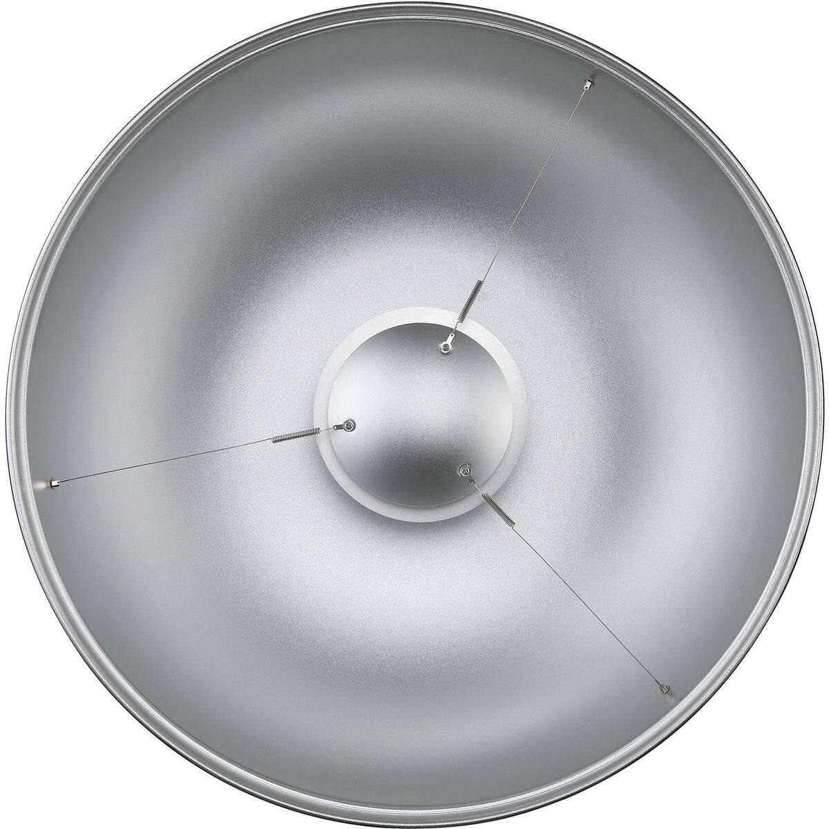 Alt View 1. Godox - Godox BDR-S55 Silver Beauty Dish 54cm (Bowens Mount).